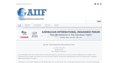 Desktop Screenshot of aiif.az